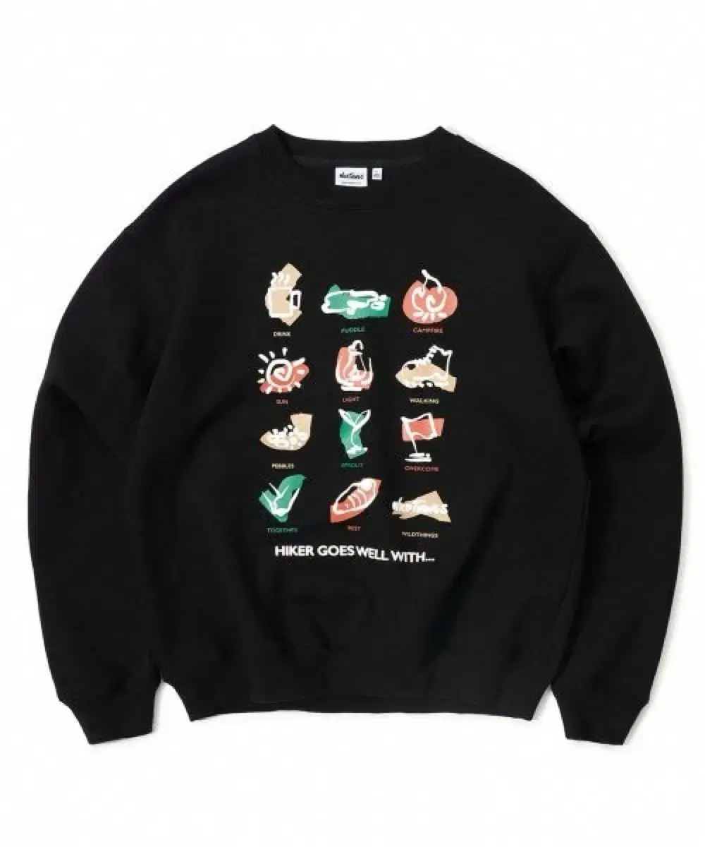 와일드띵스 맨투맨  WT HIKER KIT Crewneck